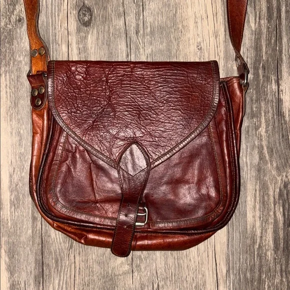 Vintage Komal’S passion leather crossbody bag -
70s - Picture 2 of 6